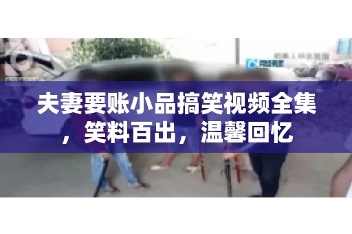夫妻要账小品搞笑视频全集，笑料百出，温馨回忆