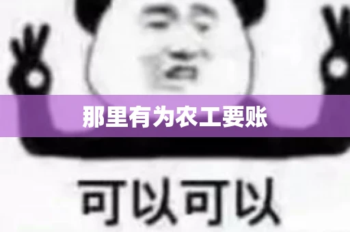 那里有为农工要账