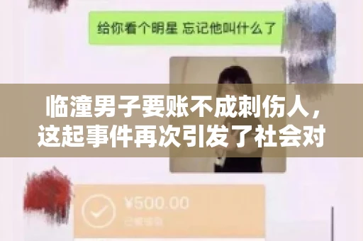 临潼男子要账不成刺伤人，这起事件再次引发了社会对讨债行为的关注。在这个故事中，我们不仅要了解事件的经过，还要思考如何避免类似悲剧的发生。